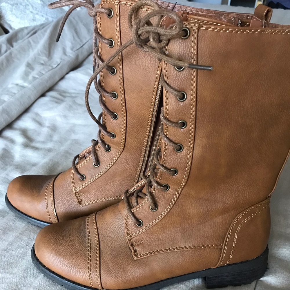 Brown boots
